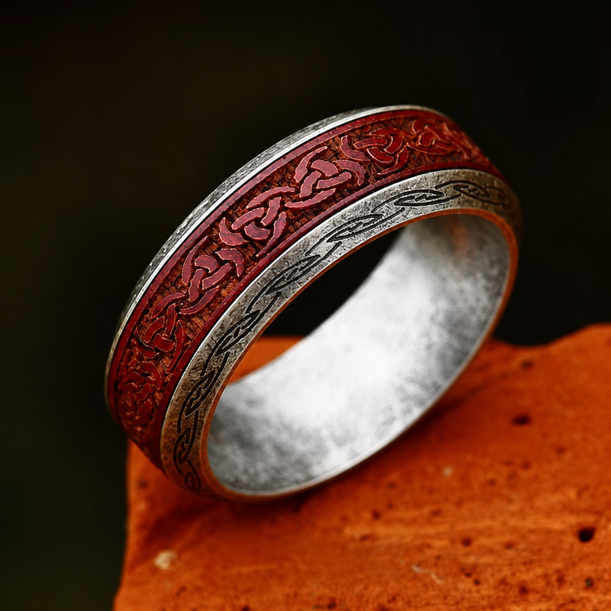 Celtic Red Legacy Ring by Rose & Oliver - product image 1